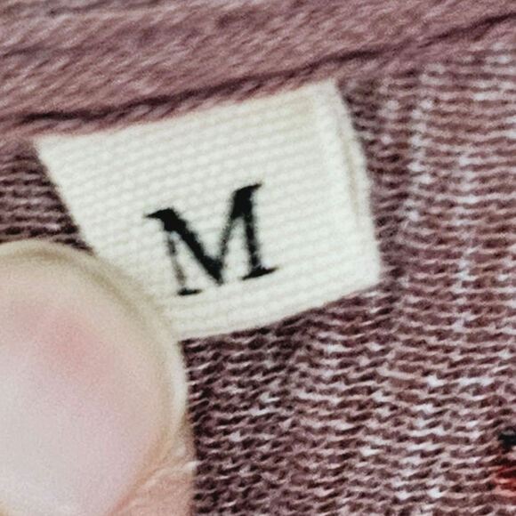 KorMei Maxi Dress Womens Size M Mauve Floral High Low Flowy Beach Casual Boho - Picture 7 of 9